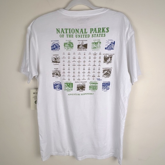 Parks Project | NWT Pictogram National Parks Short Sleeve T-Shirt | M - Picture 8 of 15